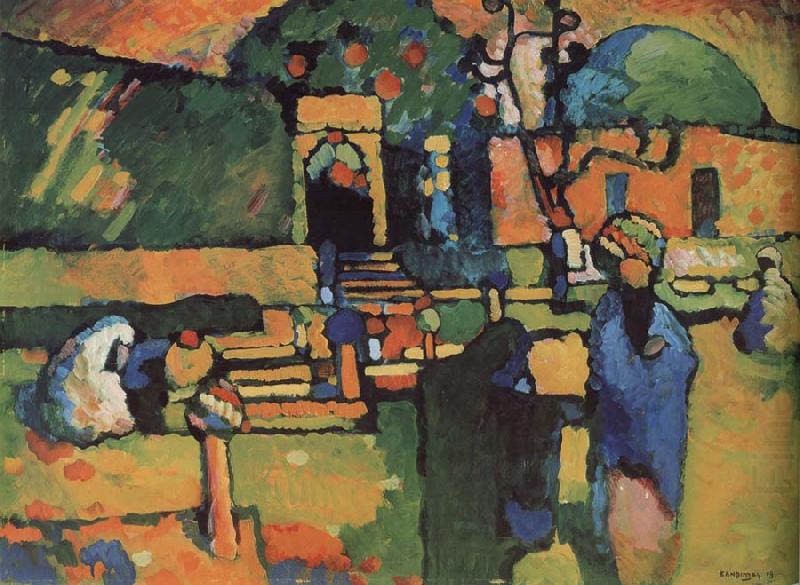 Wassily Kandinsky Arab Cemetery oil painting picture